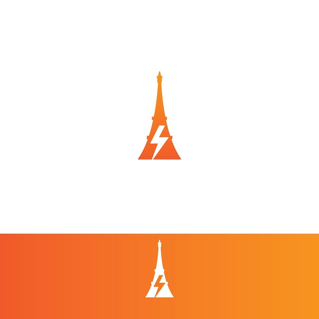 Электрический логотип Эйфеля