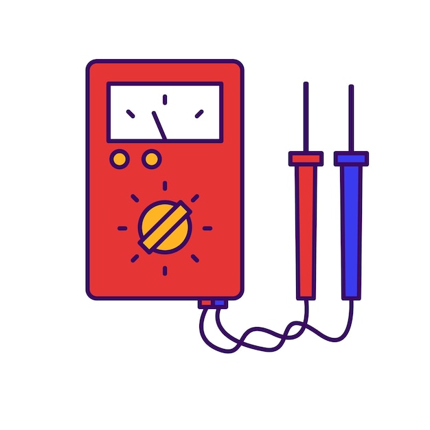 Icona elettrica disegnata a mano