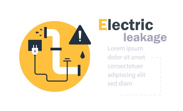 漏電 コンセントに水が落ちるとショートして破損したり危険です