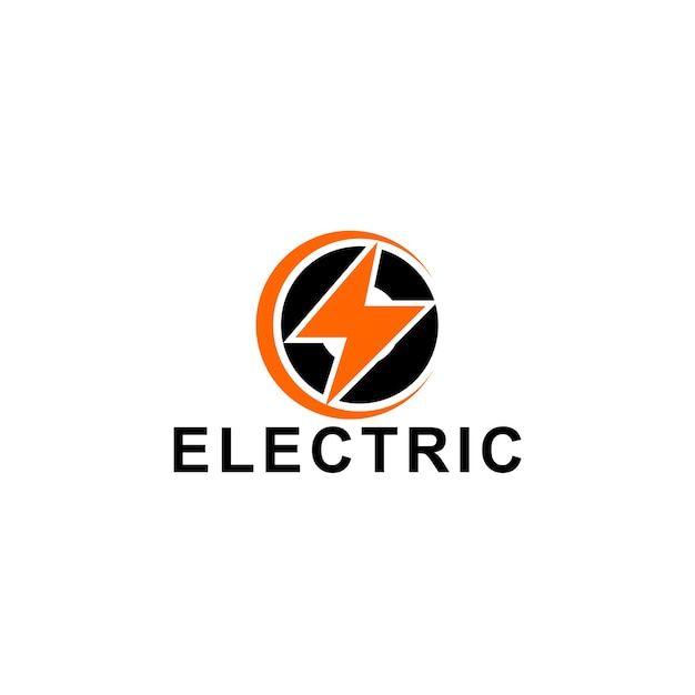 Electric Logo Design Concept Template