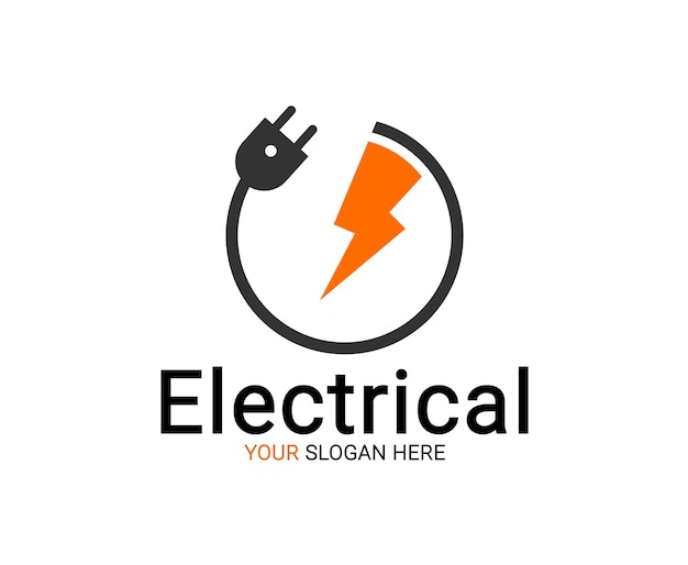 Electric Services logo Electricity Logo Electrical Power logo template