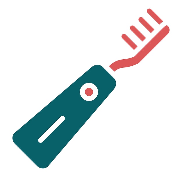 Electric Toothbrush Icon Style