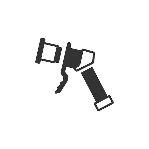 Electric vehicle charger icon in black and white