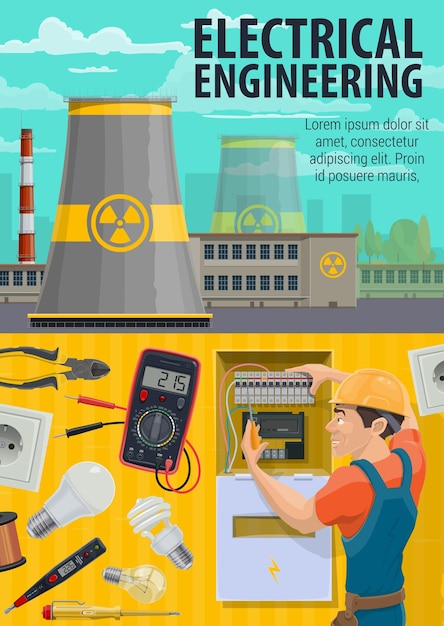 Vector electrical engineering and power plant vector