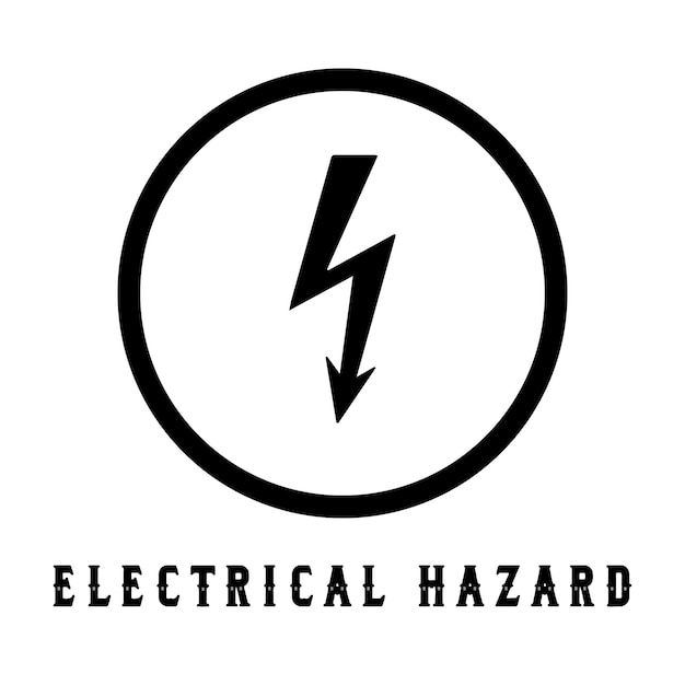 Electrical Hazard Symbol