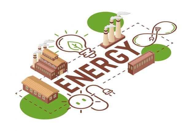 Vettore energia elettrica delle lampadine di energia della terra di elettricità del contesto dell'illustrazione dei pannelli solari