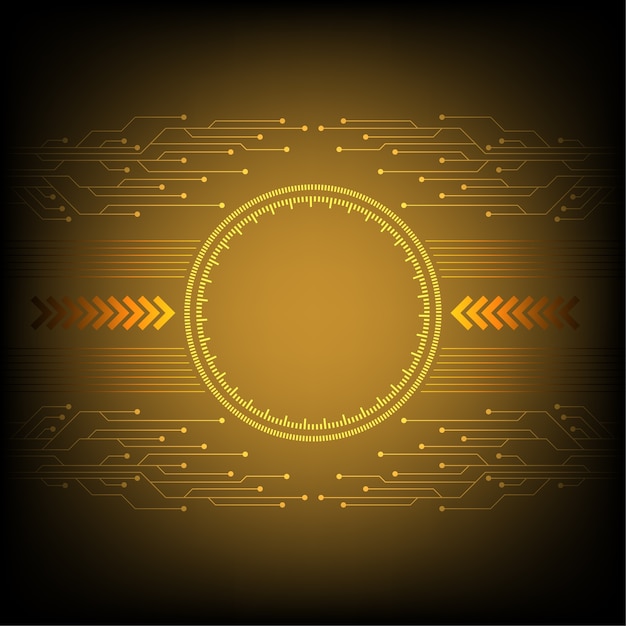 Vector electronic background vector