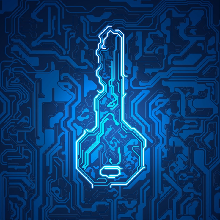 Vector electronic key
