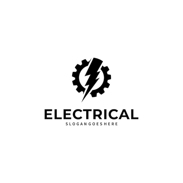 Vector electronic logo