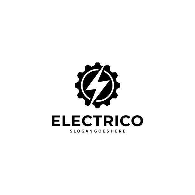 Вектор electro connect логотип