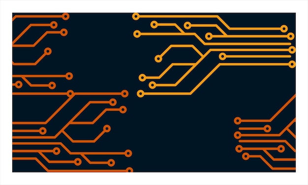 Sfondo di forma del modello di sircuit elettronico