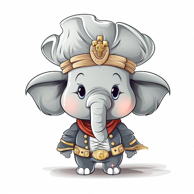 Elefant cartoon vector