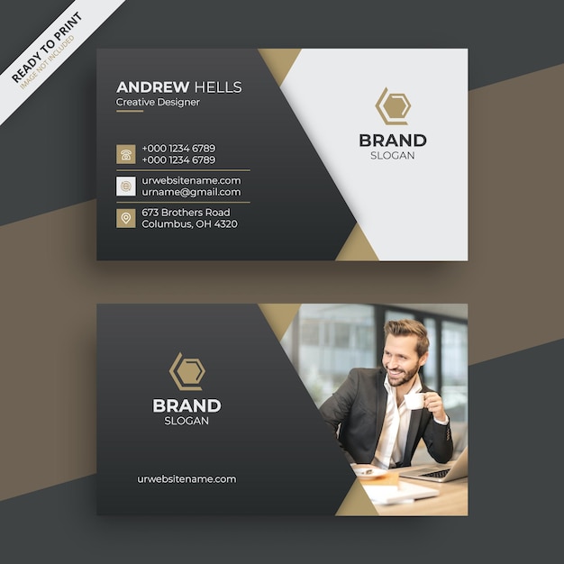 Elegance business design card template