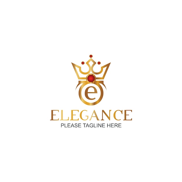 Вектор Шаблон логотипа elegance