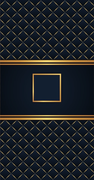 Elegance style golden frame background