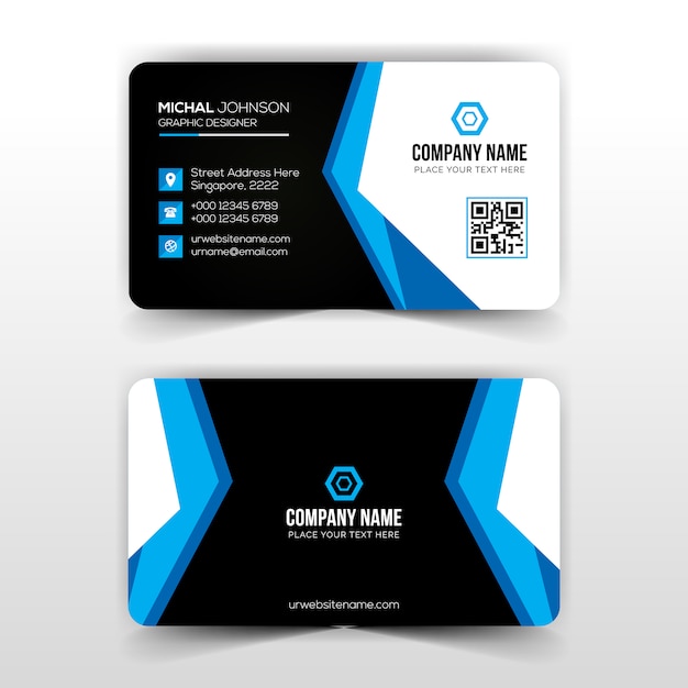 Elegant abstract Business Card