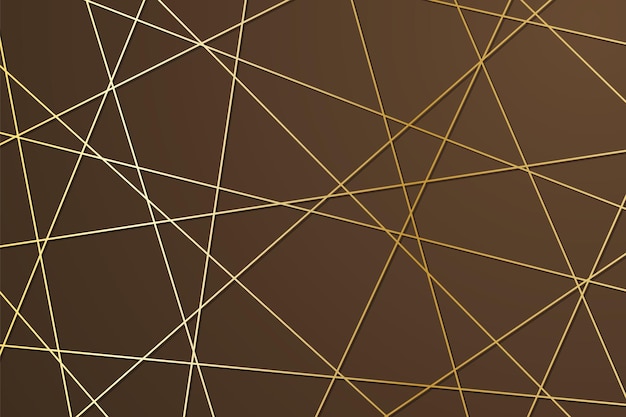 Elegant abstract golden lines background