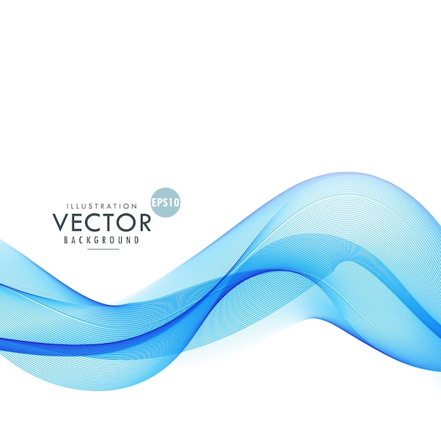 Elegant abstract wave background design