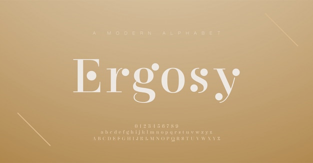 Elegant alphabet letters font and number. Classic Lettering Minimal Fashion Designs. Typography fonts regular uppercase and lowercase.