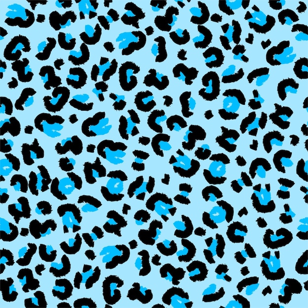 Vector elegant animal print fashion vector background pattern seamless