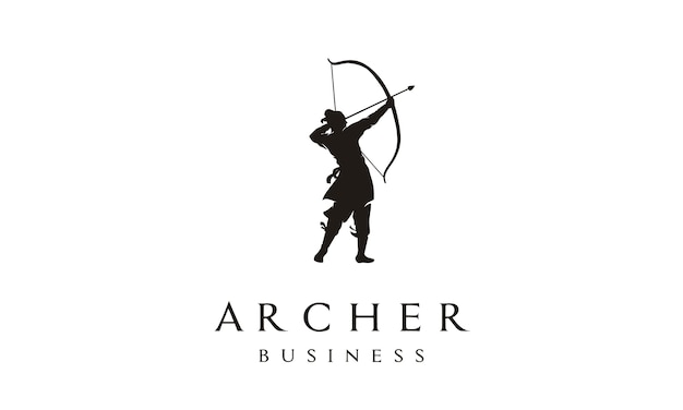 Дизайн логотипа elegant archer