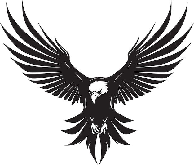 Premium Vector | Elegant avian sovereignty vector eagle design majestic ...