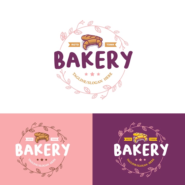 Elegant bakery   logo