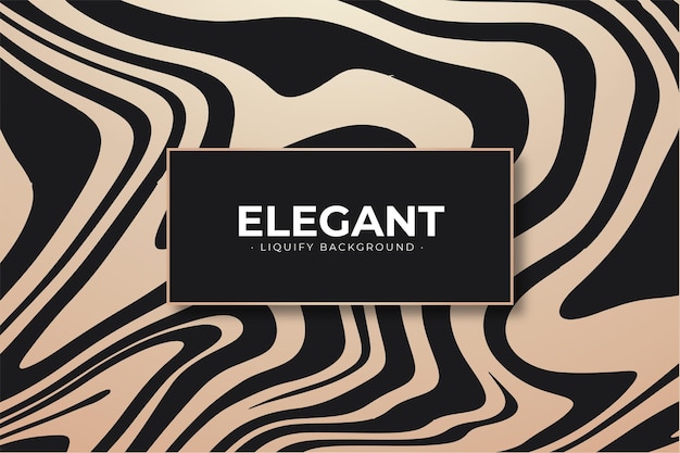 Vector elegant banner background with abstract shapes