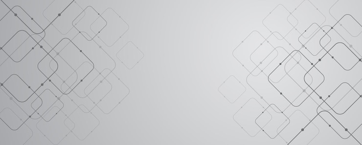 Vector 기하학적 사각형 모양 디자인의 우아한 배너