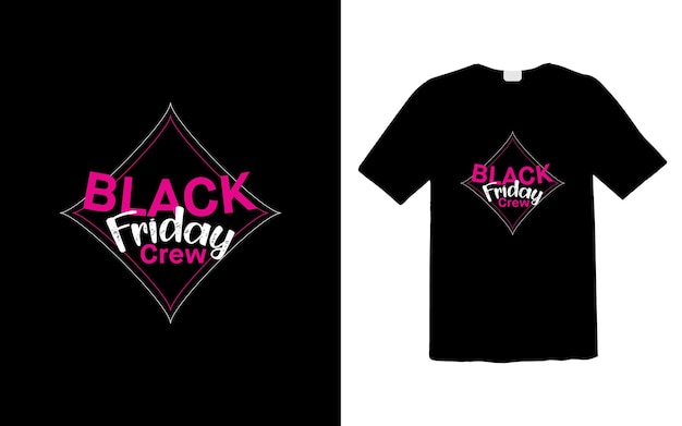 Elegant Black Friday-t-shirtontwerp