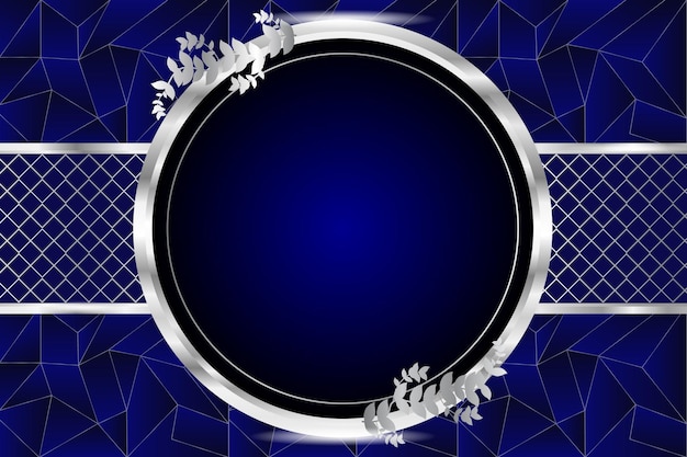 Vector elegant blue background