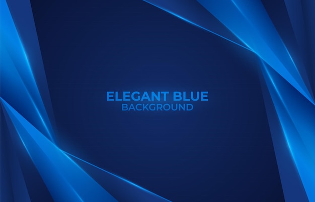 Vector elegant blue light background