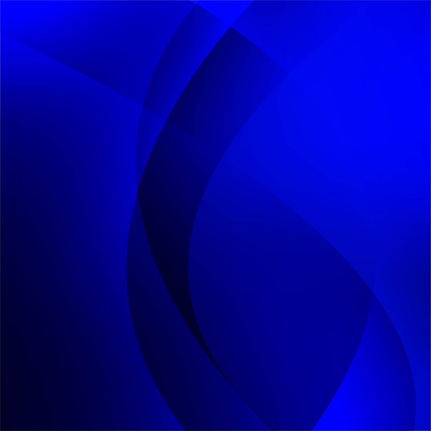 Vector elegant blue wave background vector