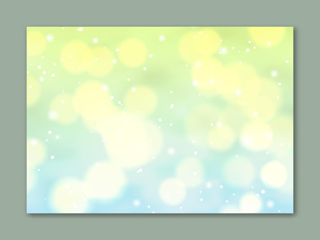 Vector elegant blurred background in yellow and blue