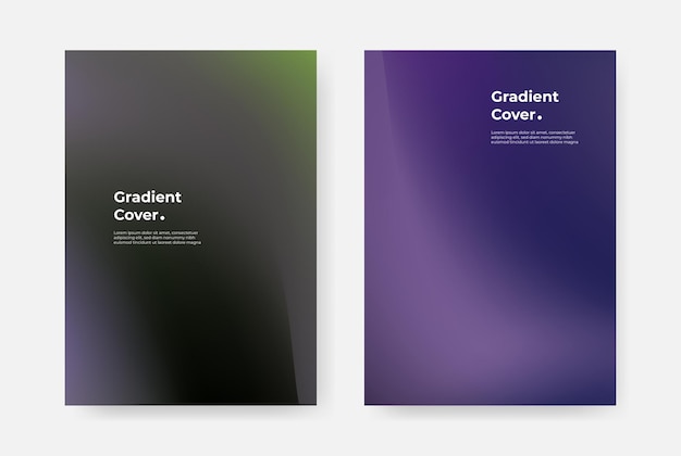 Elegant Book Cover Gradient