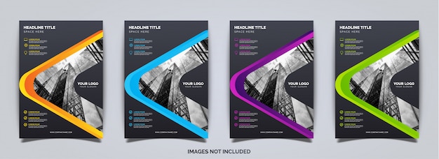 Elegant business brochure template