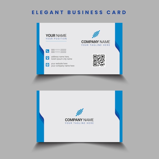 Elegant Business Card Design Template