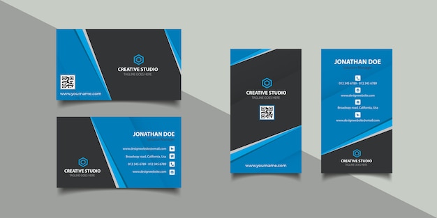 Vector elegant business card design