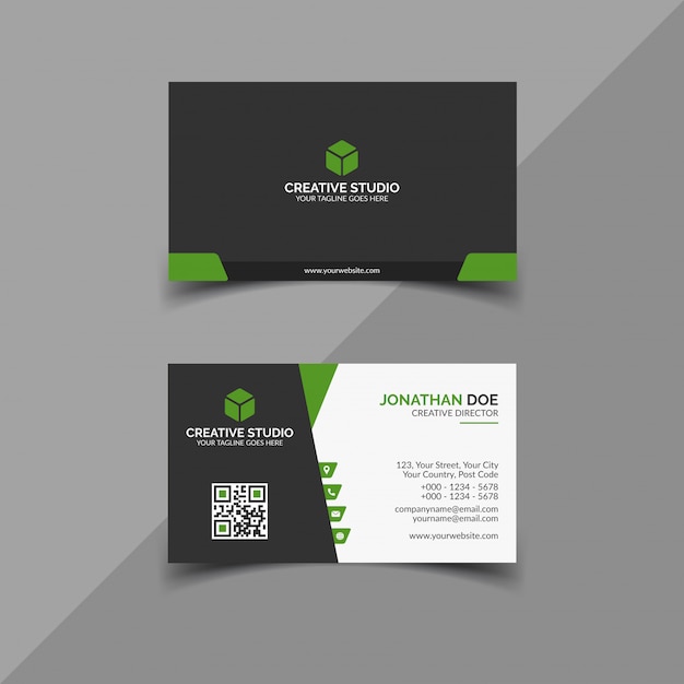 Elegant business card design