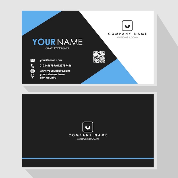 elegant business card design 