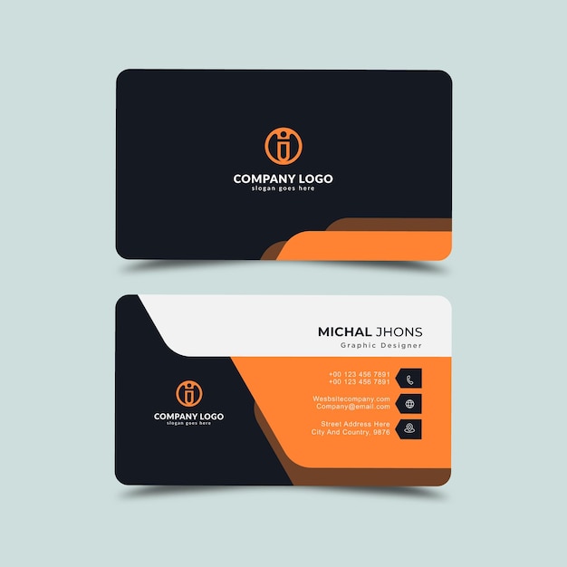 Elegant business card design