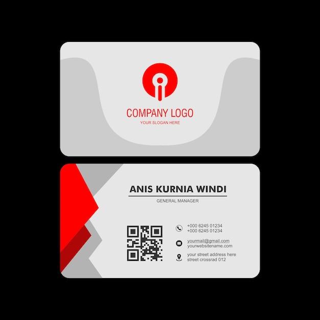 elegant business card template design