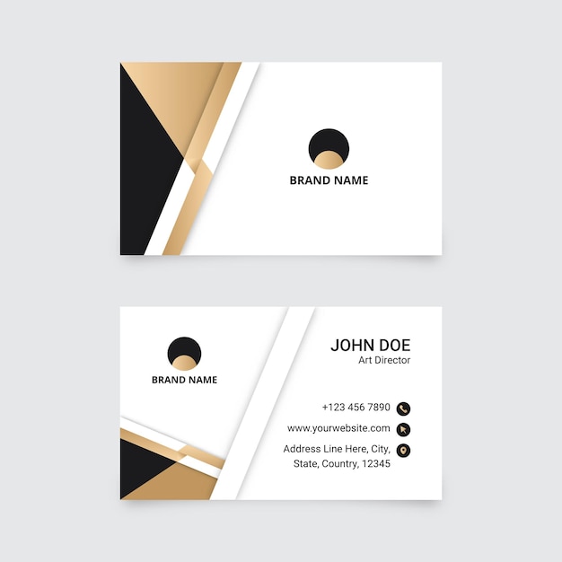 Elegant business card template