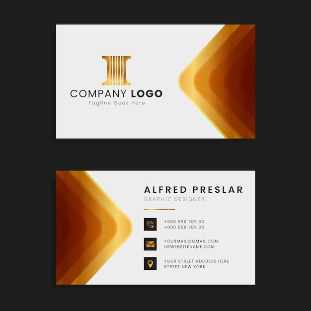 Elegant business card template