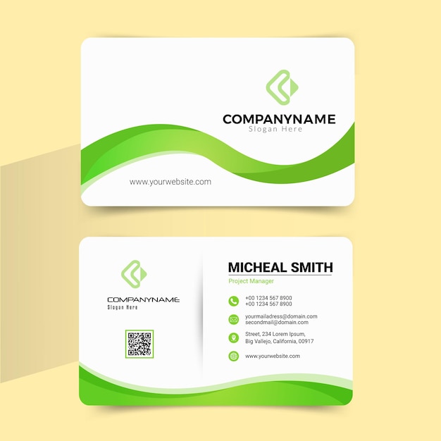 elegant business card template