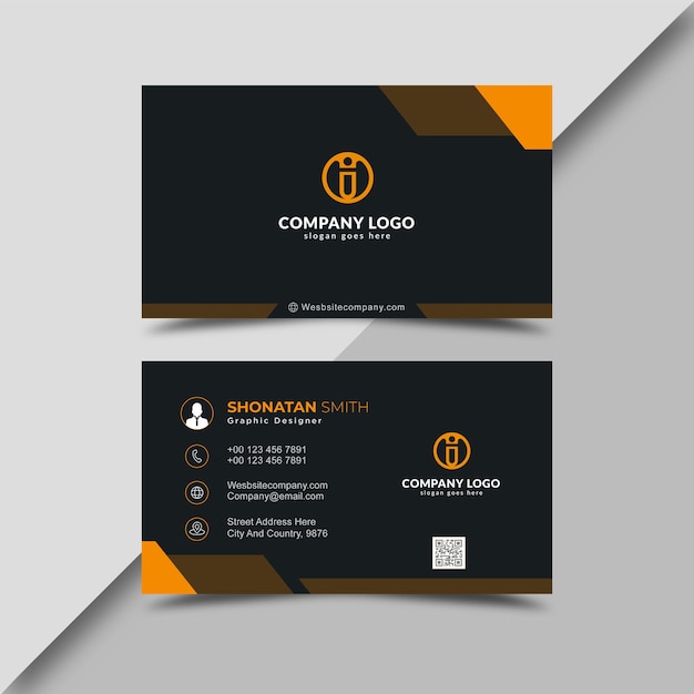 elegant business card template