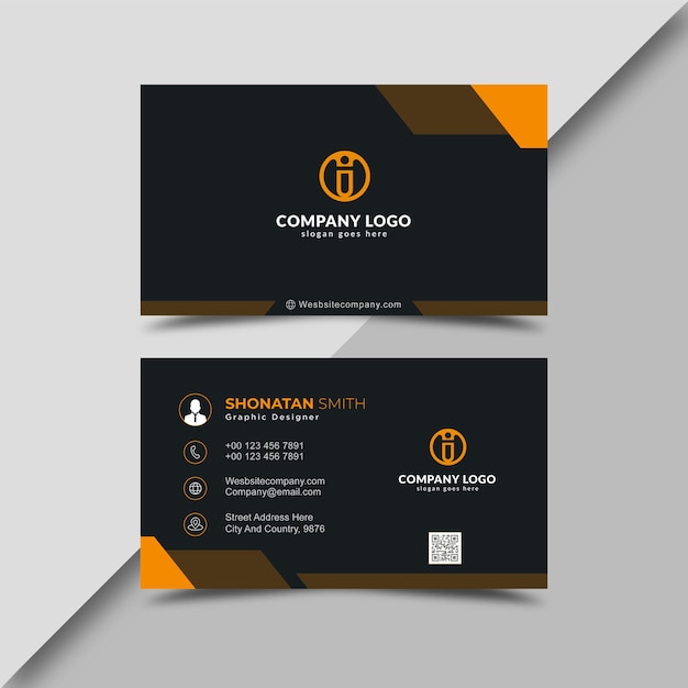 Elegant business card template