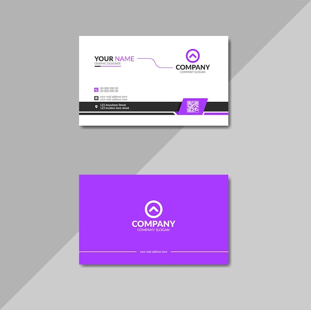 Vector elegant business card templates for a sophisticated image