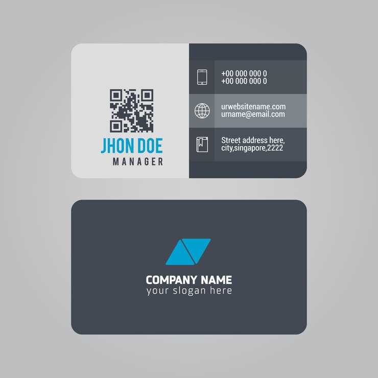 Vector elegant business card