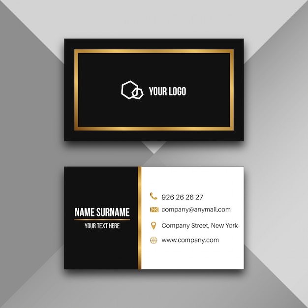 Elegant business card